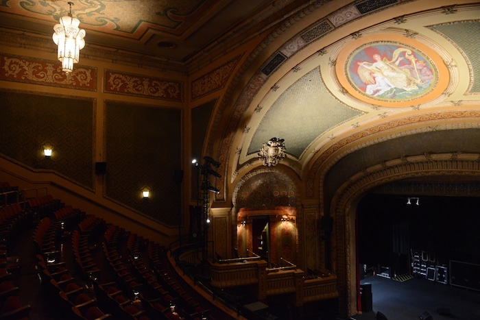 Interior view of Austin's historic Paramount Theatre